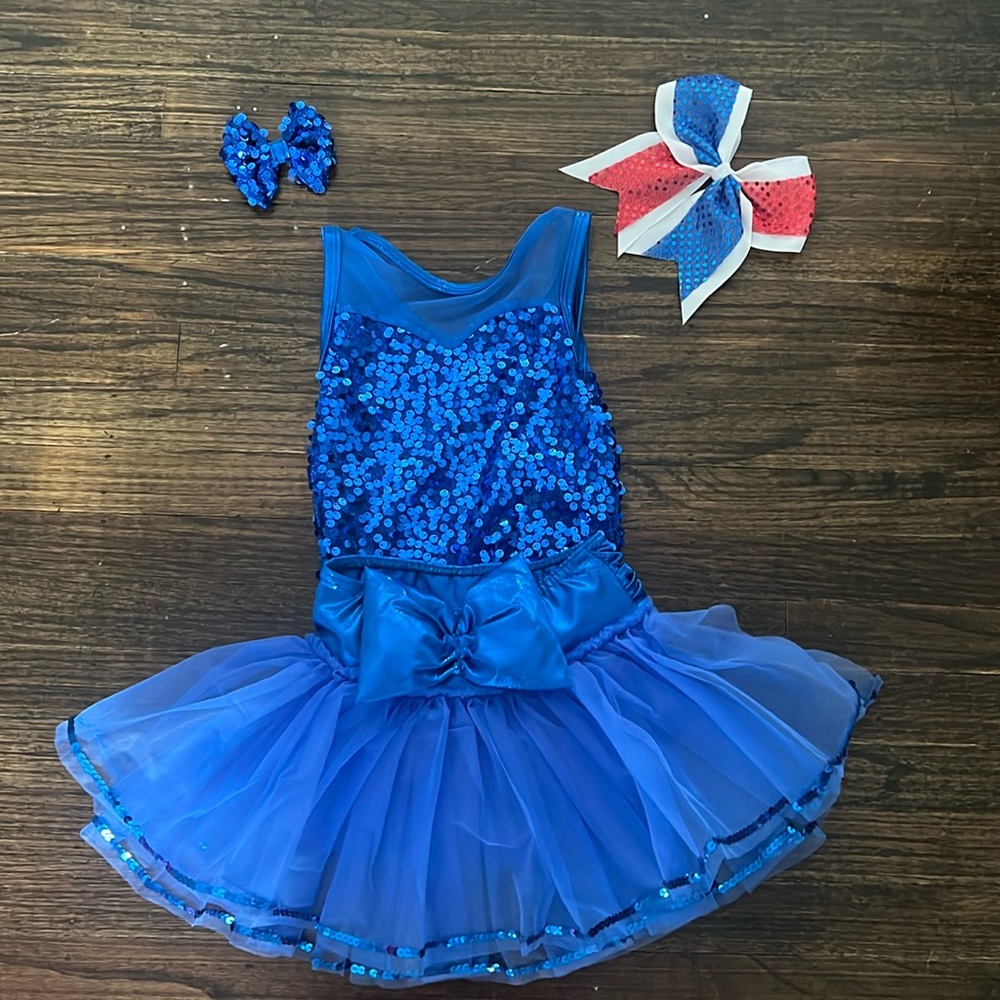Girls dance costume